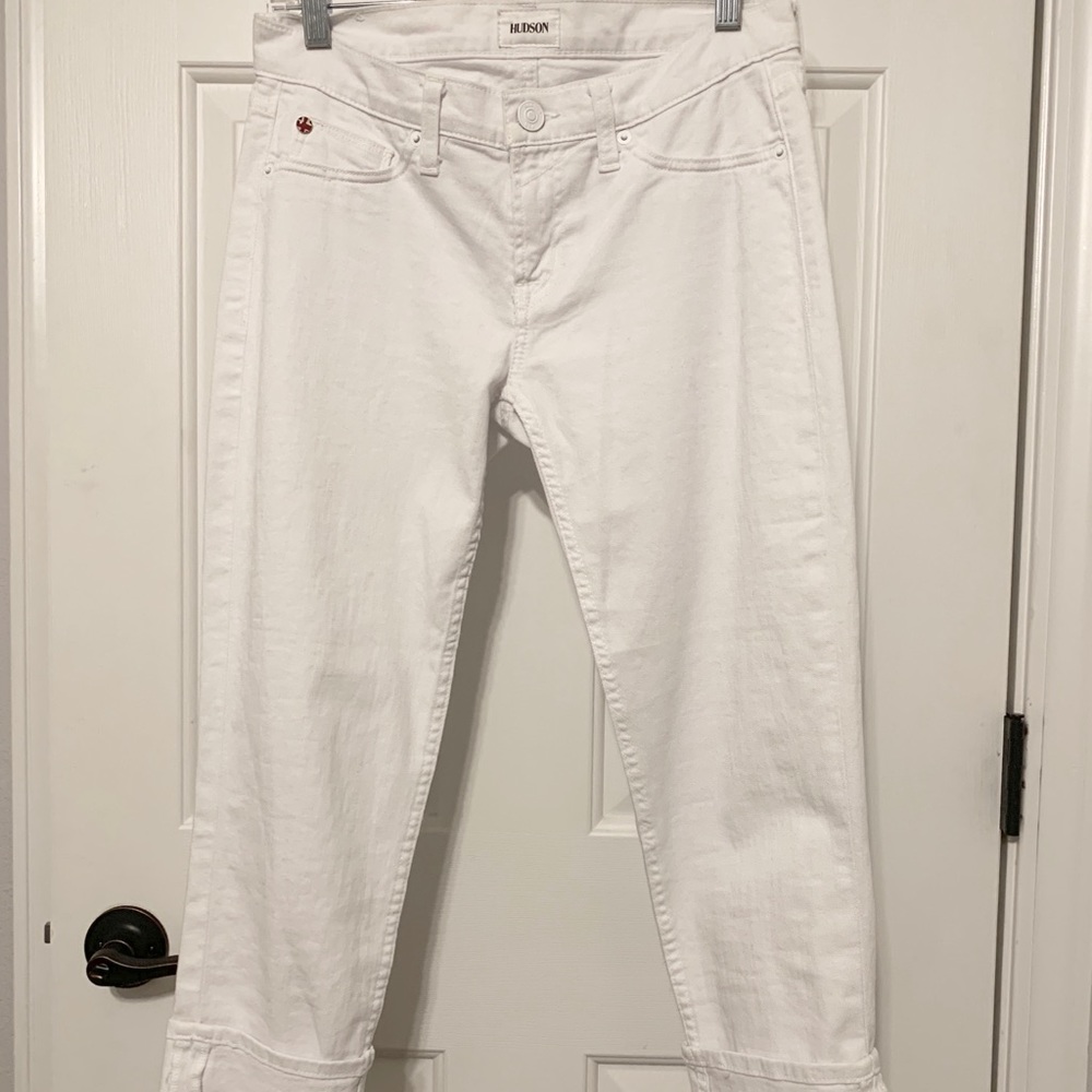Hudson Muse Cropped Skinny Jeans